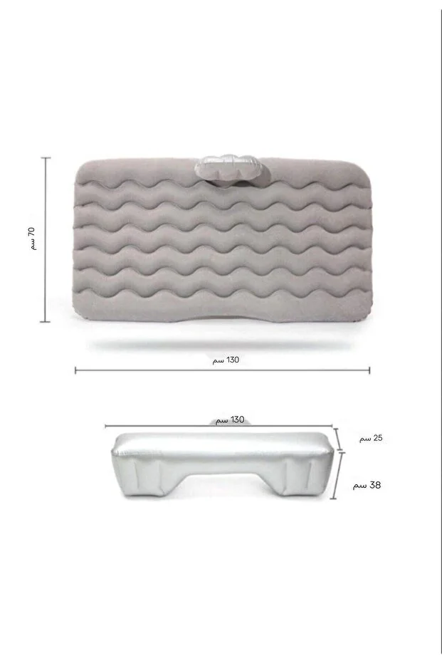 Şişme Yatak Araba Ve Kamp Yatağı Çanta Elektrikli Pompa Tamir Kiti Ve Yastıklı Yatak Seti